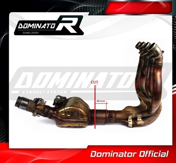 NINJA H2 SX (2018 - 2020) exhaust cat eliminator decat | Dominator