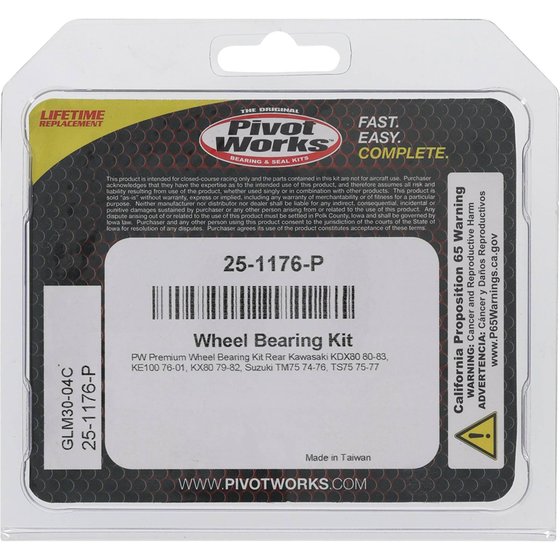 KE 100 (1976 - 2001) wheel bearing kit rear | All Balls