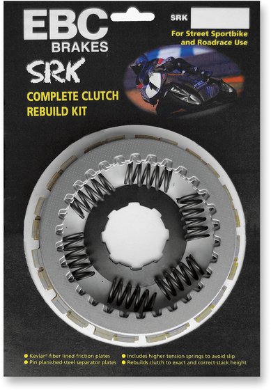 ZX 6R NINJA (2000 - 2001) srk aramid fibre replacement clutch kit | EBC