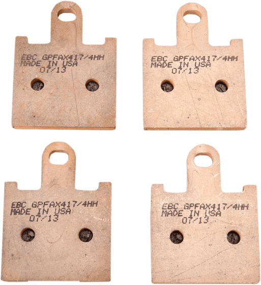 Z 750 R (2011 - 2012) gpfax sintered road brake pads | EBC