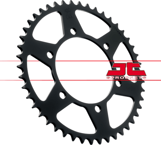 ER 5 TWISTER (1997 - 2006) rear sprocket 42 tooth pitch 520 jtr48642 | JT Sprockets