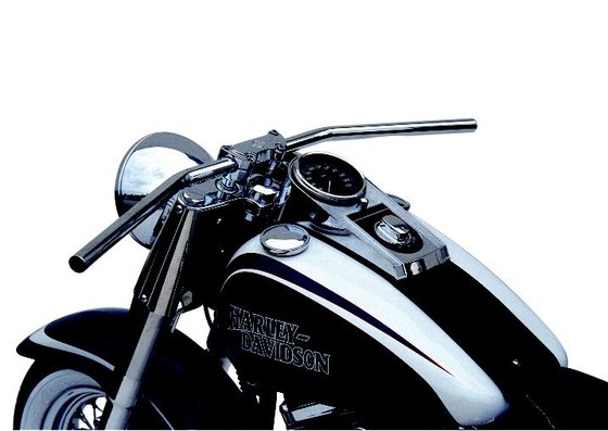 VN 1500 VULCAN (1994 - 1995) medium black steel handlebar | TRW