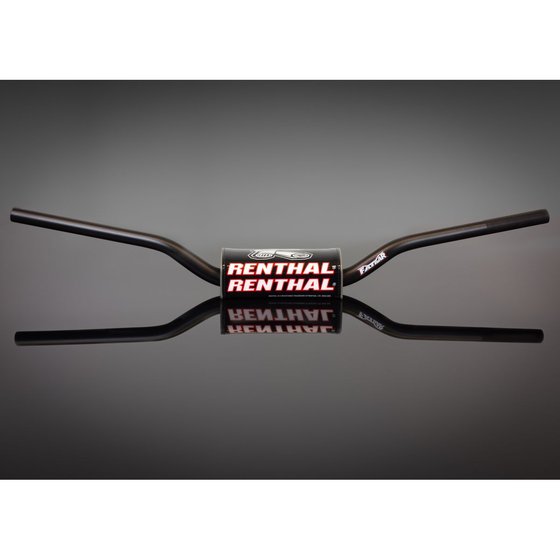 KX 125 (1985 - 2008) renthal fatbar 603 reed black handlebar | RENTHAL