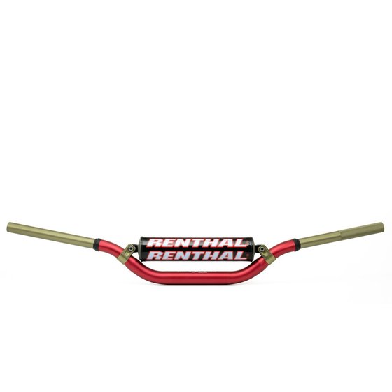 KX 250 (1987 - 2022) renthal twinwall 997 handlebar in red | RENTHAL