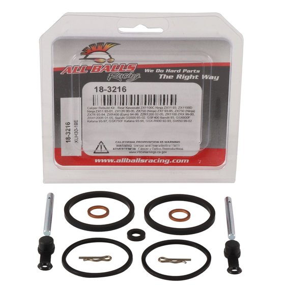 ZR 1100 ZEPHYR (1999 - 2000) caliper rebuild kit - rear | All Balls