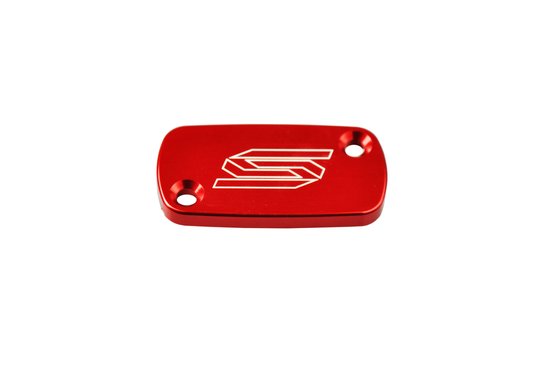 KX 450 X (2021 - 2022) red brake reservoir cap/cover | SCAR