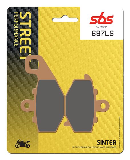 ZX 6R NINJA 636 (2002 - 2006) brakepads sintered rear | SBS