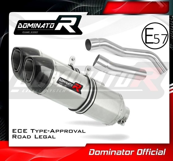 Z 1000 (2007 - 2009) homologated exhaust silencer hp1 | Dominator