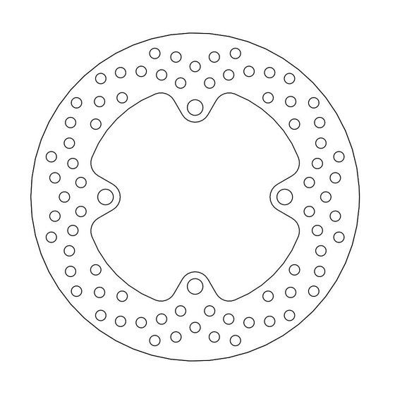 ZX 6R NINJA (1994 - 2018) moto-master halo brakedisc rear kawasaki: zx6r ninja abs, zx6r 636 ninja abs, zx | MOTO-MASTER