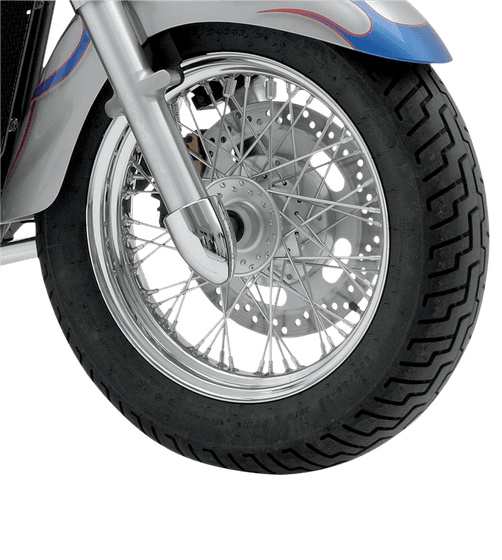 VN 900 VULCAN CLASSIC LT (2006 - 2016) chrome fork bottom cones with axle nut covers | BARON