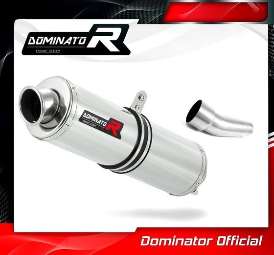 ZX 6R NINJA (2009 - 2016) exhaust silencer round | Dominator