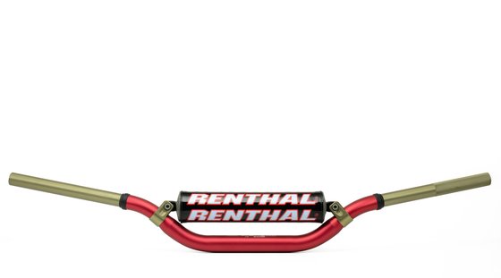 KX 450 X (2022 - 2022) renthal twinwall 997 handlebar in red | RENTHAL