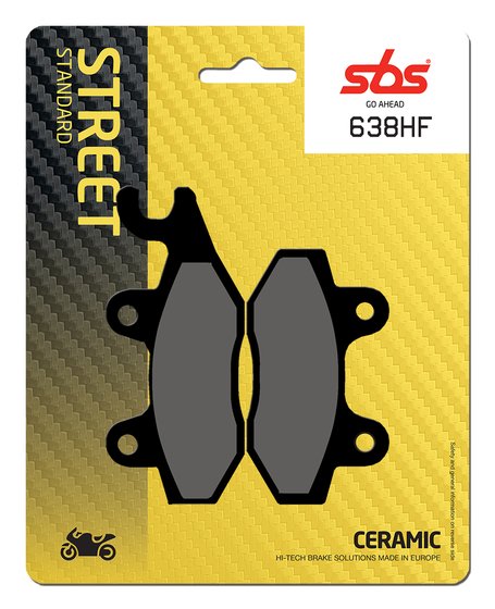 EX 400 NINJA (2018 - 2023) brakepads ceramic | SBS