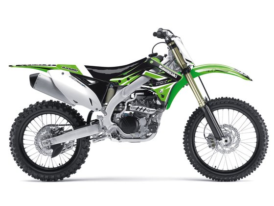 KX 450 F (2012 - 2015) graphic kit with seat cover for kxf450 12-15 | BLACKBIRD RACING