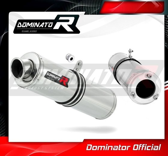 ZRX 1200 (2001 - 2007) exhaust silencer round | Dominator