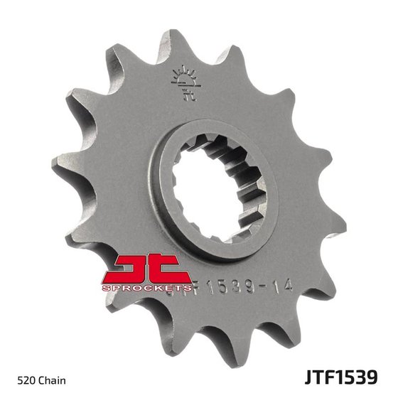 EX 400 NINJA (2018 - 2022) front sprocket 15tooth pitch 520 jtf153915 | JT Sprockets