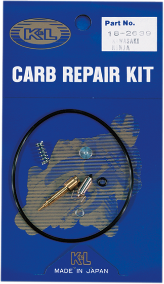 GPZ 500 S (1987 - 2005) carburetor repair kit - pro series | K&L SUPPLY