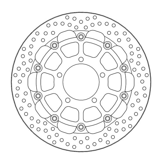 GTR 1400 (2008 - 2017) moto-master racing halo brakedisc front 5,5mm kawasaki | MOTO-MASTER