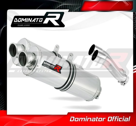 GPZ 500 S (1987 - 2003) exhaust silencer oval | Dominator