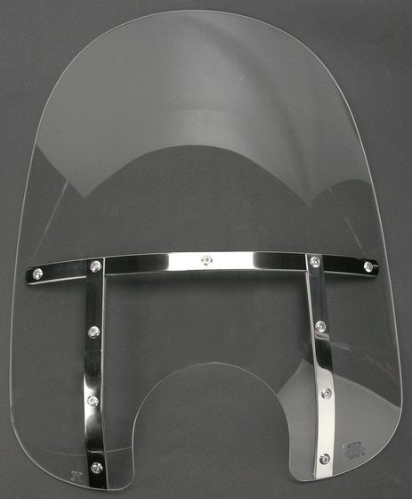 VN 800 VULCAN (1995 - 1999) clear 21" windshield replacement for memphis fats | MEMPHIS SHADES METRIC