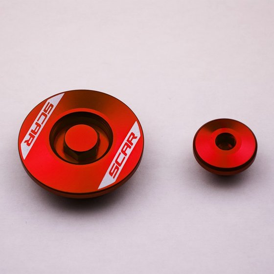 KX 250 F (2011 - 2021) engine plug (red) | SCAR