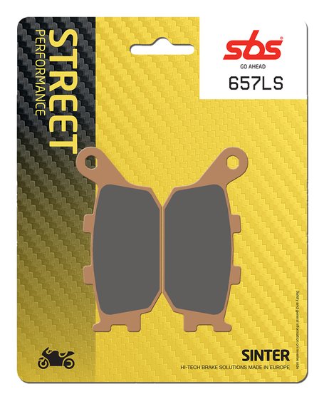 Z 650 (2017 - 2023) brakepads sintered rear | SBS