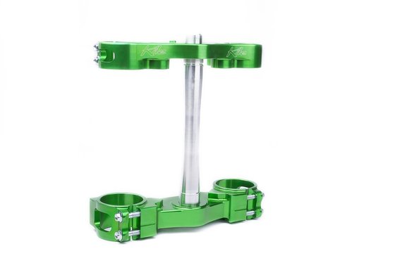 KX 450 F (1974 - 2020) green triple clamps for kx21 | KITE