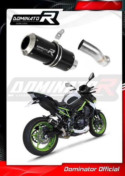 Z 900 (2020 - 2022) exhaust silencer gp black | Dominator