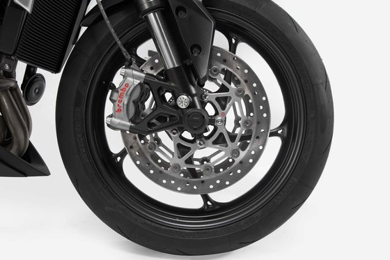 Z 900 (2017 - 2022) front axle slider set black | SW-MOTECH