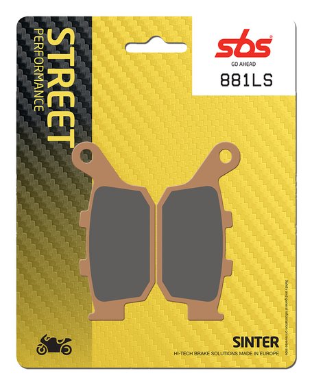 Z 900 (2017 - 2023) brakepads sintered rear | SBS