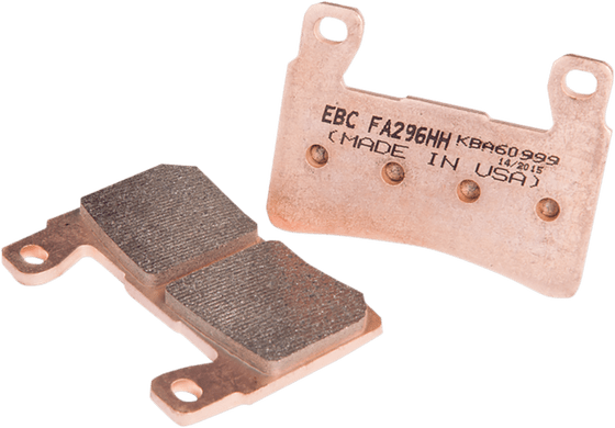 ZX 6R NINJA 636 (2013 - 2020) usa made double-h series sintered brake pads | EBC