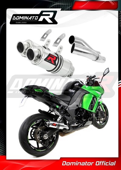 Z 1000 SX NINJA (2014 - 2016) exhaust silencer gp1 | Dominator