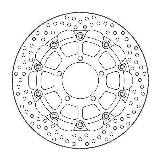 Z 1000 SX NINJA (2011 - 2019) halo racing brake disc | MOTO-MASTER