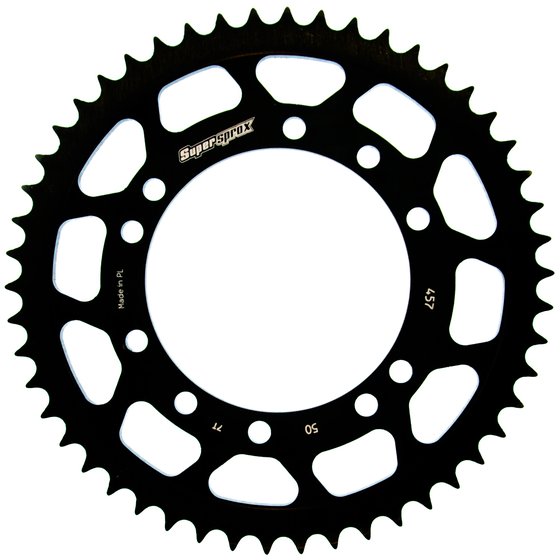 KX 85 (2001 - 2023) supersprox steel rear sprocket ka kx80/85 black 50 | Supersprox