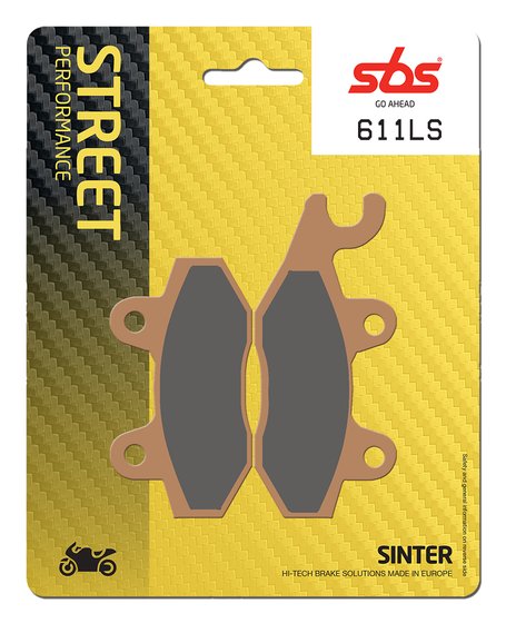 KLX 250 (2009 - 2010) brakepads sintered rear | SBS