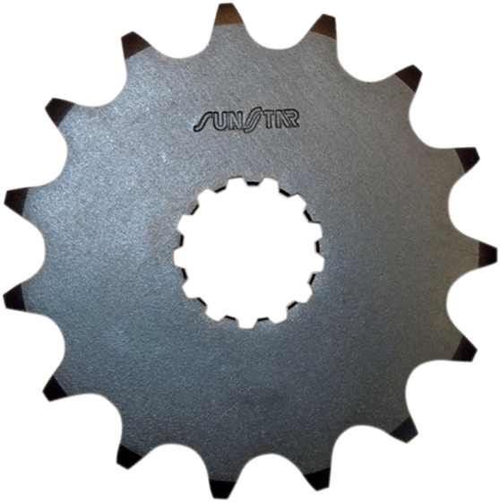 ZX 10 RR NINJA (2017 - 2019) 17t 525 pitch black steel front replacement sprocket | SUNSTAR SPROCKETS