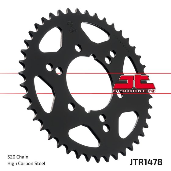 ZX 10 RR NINJA (2017 - 2021) steel rear sprocket | JT Sprockets