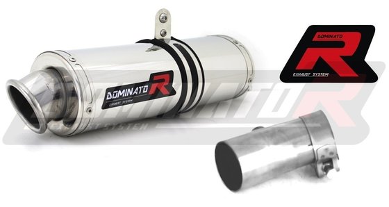 KLE 650 VERSYS (2008 - 2014) exhaust silencer oval | Dominator