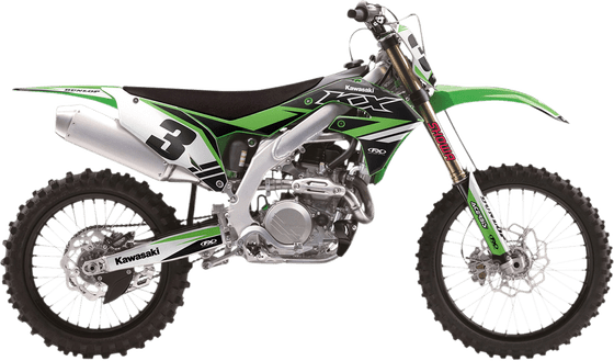 KX 250 F (2009 - 2012) evo17 graphics kit for kawasaki kx250f 2009-2012 | FACTORY EFFEX