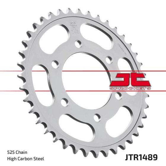 ZX 10 R SE NINJA (2018 - 2020) rear replacement sprocket - 41 teeth 525 pitch black | JT Sprockets