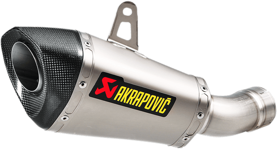 ZX 10 RR NINJA (2017 - 2019) titanium slip-on line muffler | AKRAPOVIC