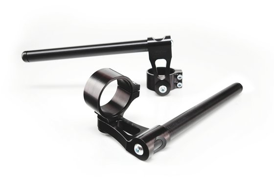 ZX 6R NINJA 636 (2002 - 2006) +60mm black aluminum handlebar kit | TRW