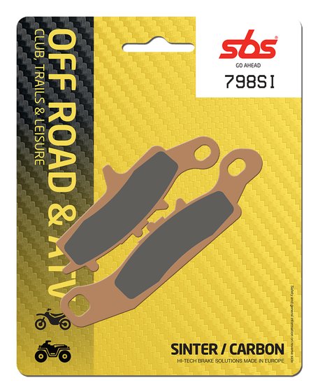 KFX 450 R (2007 - 2015)  sbs brakepads sintered offroad | SBS