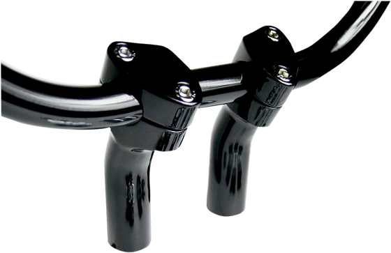 VN 900 VULCAN CLASSIC (2006 - 2022) kickback handlebar risers (black) | BARON