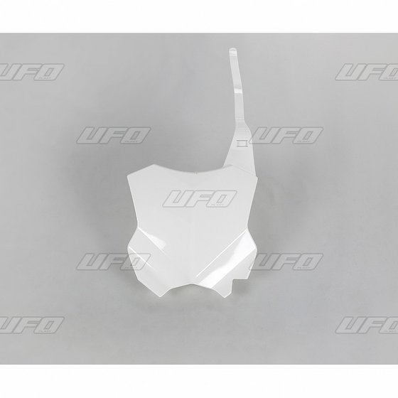 KX 250 F (2017 - 2018) front number plate - white | UFO