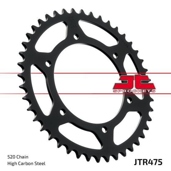 KLR 250 (1984 - 2005) steel rear sprocket | JT Sprockets