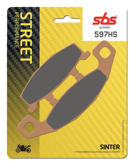 ZZ R 1100 (1990 - 1993) brakepads sintered | SBS