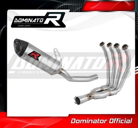 Z 800 (2013 - 2016) full exhaust system silencer hp8 | Dominator