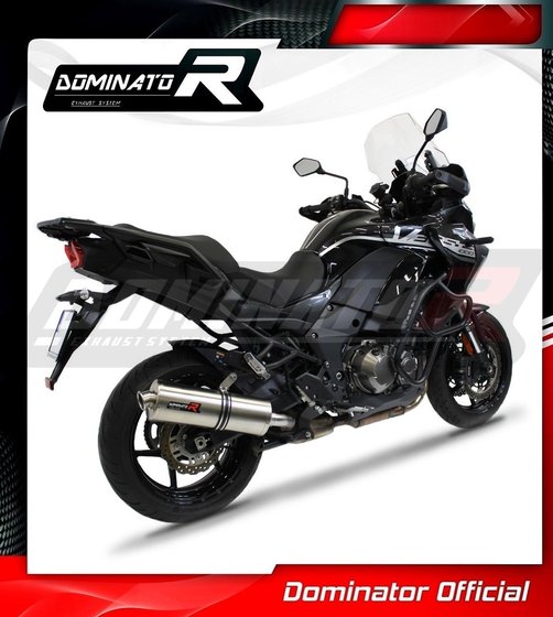 KLZ 1000 VERSYS (2019 - 2021) homologated exhaust silencer oval | Dominator