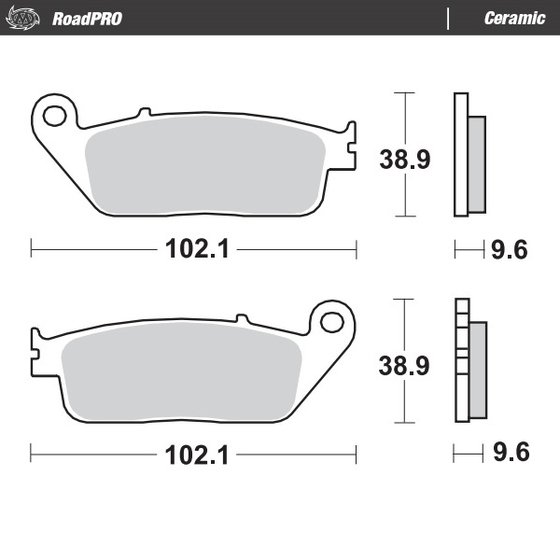 Z 800 E (2013 - 2016) ceramic brake pad | MOTO-MASTER